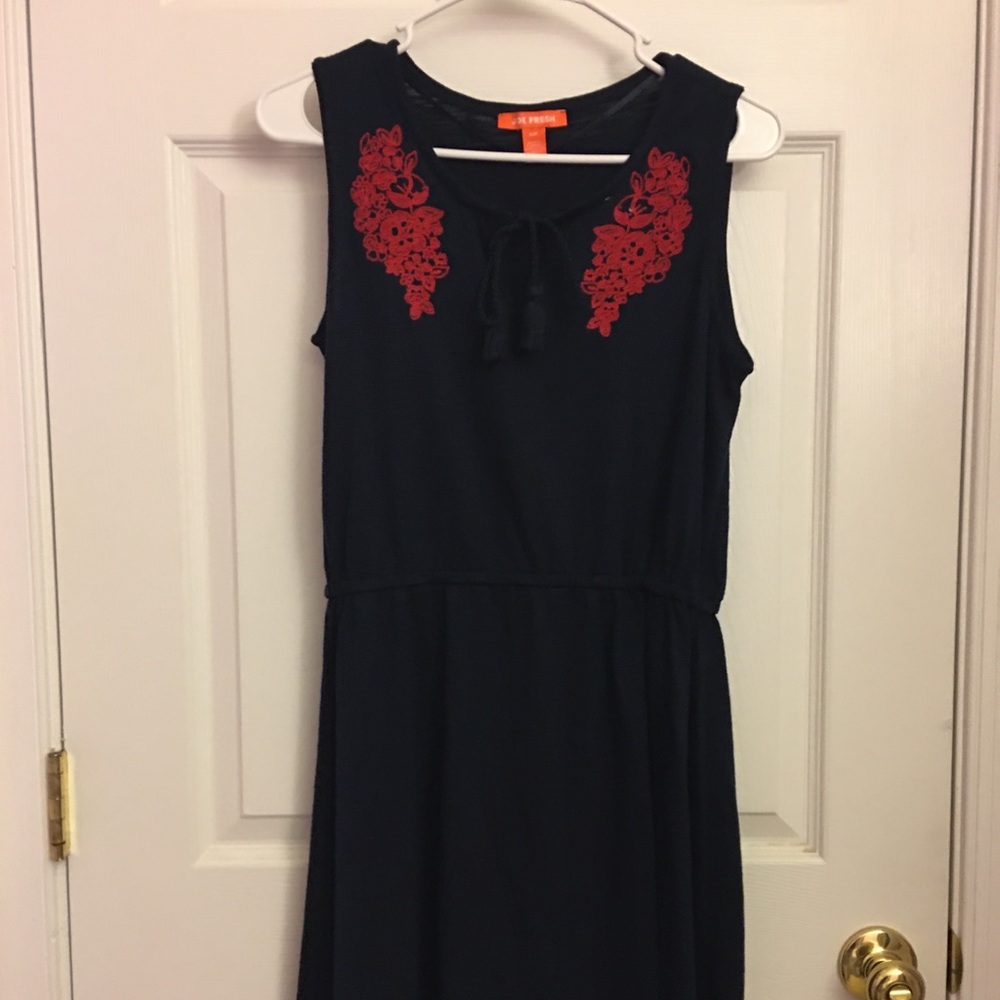 joe fresh black dress